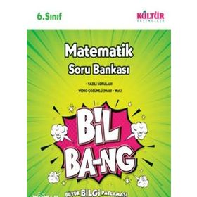 6. Sınıf Matematik Bil Bang Soru Bankası - Kültür Yayınları