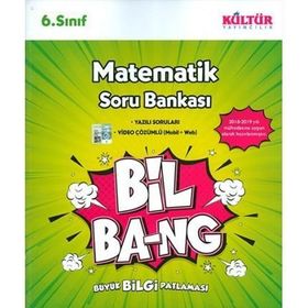 6. Sınıf Matematik Bil Bang Soru Bankası - Kültür Yayınları