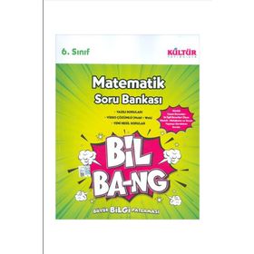 6. Sınıf Matematik Bil Bang Soru Bankası - Kültür Yayınları