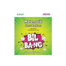 6. Sınıf Matematik Bil Bang Soru Bankası - Kültür Yayınları