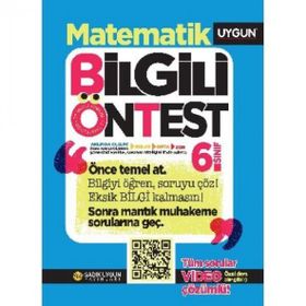 6. Sınıf Matematik Bilgili Ön Test-Sadık Uygun Yayınları