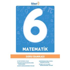 6. Sınıf Matematik Biltest Soru Bankası - Bilfen Yayınları