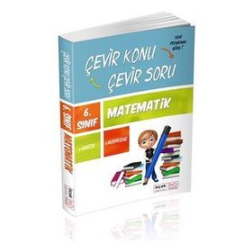 6. Sınıf Matematik Çevir Konu Çevir Soru İncek Serisi - İnovasyon Yayınları