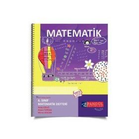6. Sınıf Matematik Defteri Pandül Yayınları