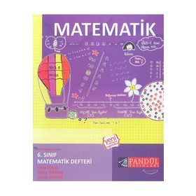 6. Sınıf Matematik Defteri Pandül Yayınları