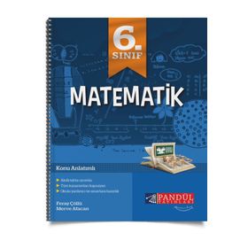 6. Sınıf Matematik Defteri Pandül Yayınları