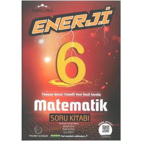 6. Sınıf Matematik Enerji Denemeleri - Palme Yayınları