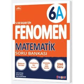 6. Sınıf Matematik Fenomen A Soru Bankası Gama Yayınları