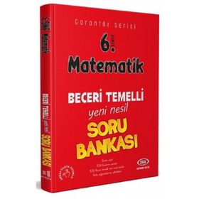 6. Sınıf Matematik Garantör Beceri Temelli Soru Bankası-Data Yayınları