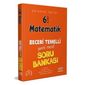 6. Sınıf Matematik Garantör Beceri Temelli Soru Bankası-Data Yayınları