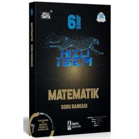 6. Sınıf Matematik Hızlı İsem Soru Bankası 2021-İsem Yayınları