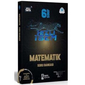 6. Sınıf Matematik Hızlı İsem Soru Bankası 2021-İsem Yayınları