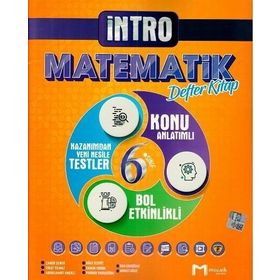 6. Sınıf Matematik İntro Defter Kitap - Mozaik Yayınları