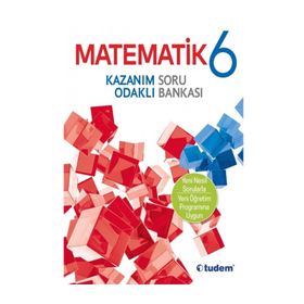 6. Sınıf Matematik Kazanım Odaklı Soru Bankası Tudem Yayınları