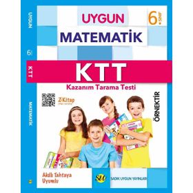 6. Sınıf Matematik Kazanım Tarama Testi - Sadık Uygun Yayınları