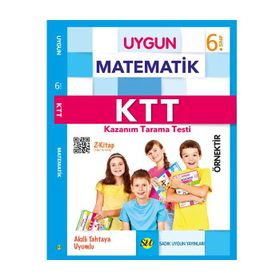 6. Sınıf Matematik Kazanım Tarama Testi - Sadık Uygun Yayınları