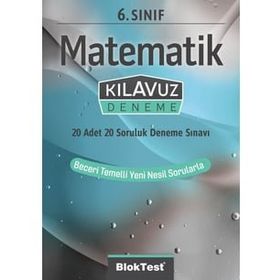 6. Sınıf Matematik Kılavuz Deneme - Tudem Yayınları