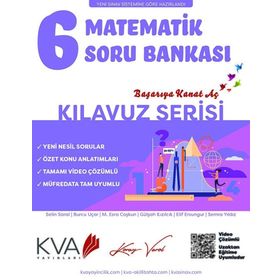 6. Sınıf Matematik Kılavuz Serisi Soru Bankası-KVA Yayınları
