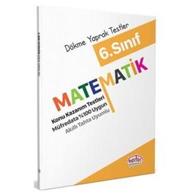 6. Sınıf Matematik Konu Kazanım Testleri - Editör Yayınları