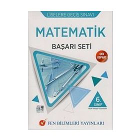 6. Sınıf Matematik LGS Başarı Seti-Fen Bilimleri Yayınları