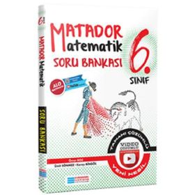 6. Sınıf Matematik Matador Video Çözümlü Soru Bankası-Evrensel İletişim Yayınları