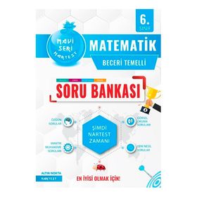 6. Sınıf Matematik Mavi Soru Bankası-Nartest Yayınları