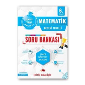 6. Sınıf Matematik Mavi Soru Bankası-Nartest Yayınları