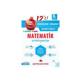 6. Sınıf Matematik Mavi Soru Bankası-Nartest Yayınları