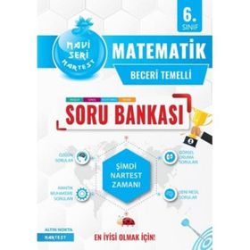 6. Sınıf Matematik Mavi Soru Bankası-Nartest Yayınları