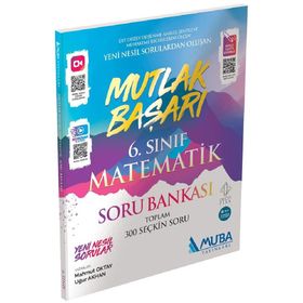 6. Sınıf Matematik Mutlak Başarı Soru Bankası - Muba Yayınları