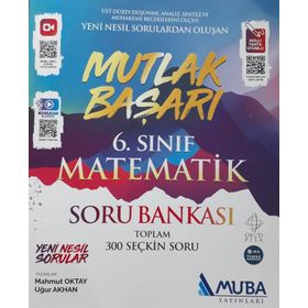 6. Sınıf Matematik Mutlak Başarı Soru Bankası - Muba Yayınları