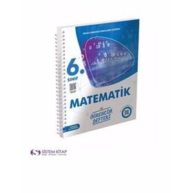 6. Sınıf Matematik Öğrencim Defteri Murat Yayınları