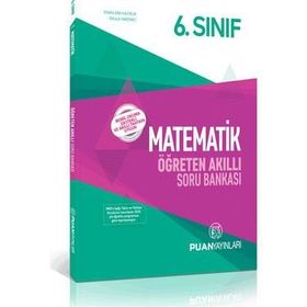 6. Sınıf Matematik Öğreten Akıllı Soru Bankası Puan Yayınları