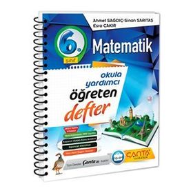 6. Sınıf Matematik Okula Yardımcı Öğreten Defter-Çanta Yayınları