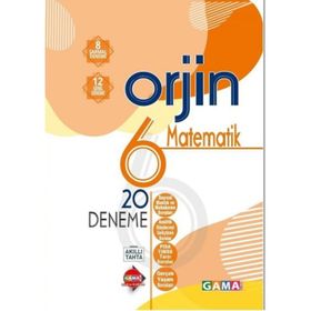 6. Sınıf Matematik Orjin Destek Soru Bankası-Gama Okul Yayınları