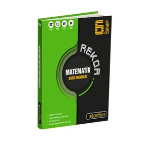 6. Sınıf Matematik Rekor Soru Bankası-Startfen Yayınları