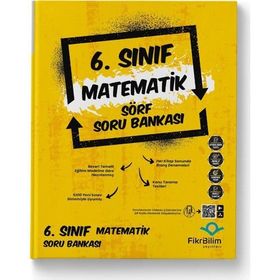 6. Sınıf Matematik Sörf Soru BankasıI-FikriBilim Yayınları
