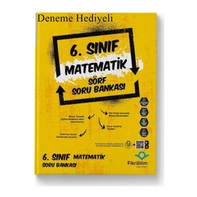 6. Sınıf Matematik Sörf Soru BankasıI-FikriBilim Yayınları