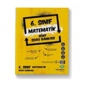 6. Sınıf Matematik Sörf Soru BankasıI-FikriBilim Yayınları