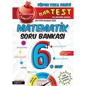 6. Sınıf Matematik Soru Bankası Fen Liselerine Hazırlık Meraklısına-Nartest Yayınları