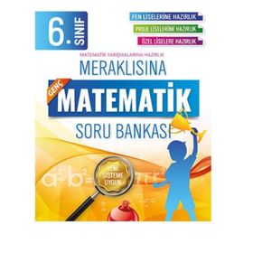 6. Sınıf Matematik Soru Bankası Fen Liselerine Hazırlık Meraklısına-Nartest Yayınları