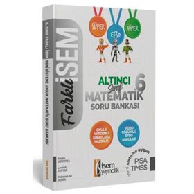 6. Sınıf Matematik Soru Bankası İsem Yayınları