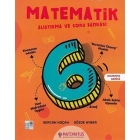 6. Sınıf Matematik Soru Bankası Matematus Yayınları