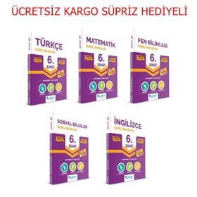 6. Sınıf Matematik Soru Bankası Netfen Yayınları
