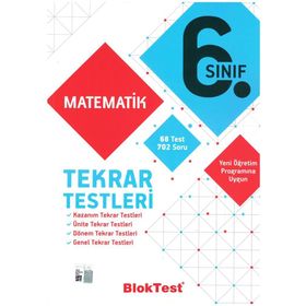 6. Sınıf Matematik Tekrar Testleri - Tudem Yayınları