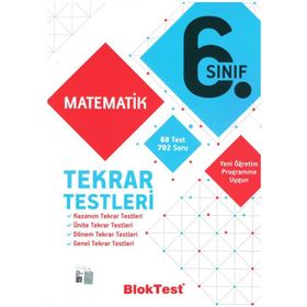 6. Sınıf Matematik Tekrar Testleri - Tudem Yayınları