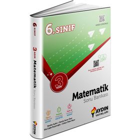 6. Sınıf Matematik Üç Adım Soru Bankası Aydın Yayınları