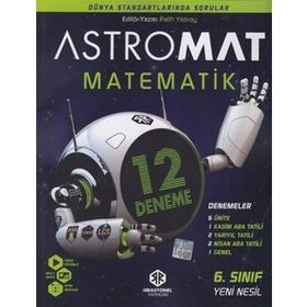 6. Sınıf Matematik Yeni Nesil 12'li Deneme - İrrasyonel Yayınları