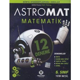 6. Sınıf Matematik Yeni Nesil 12'li Deneme - İrrasyonel Yayınları