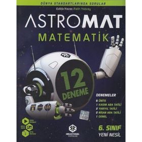 6. Sınıf Matematik Yeni Nesil 12'li Deneme - İrrasyonel Yayınları